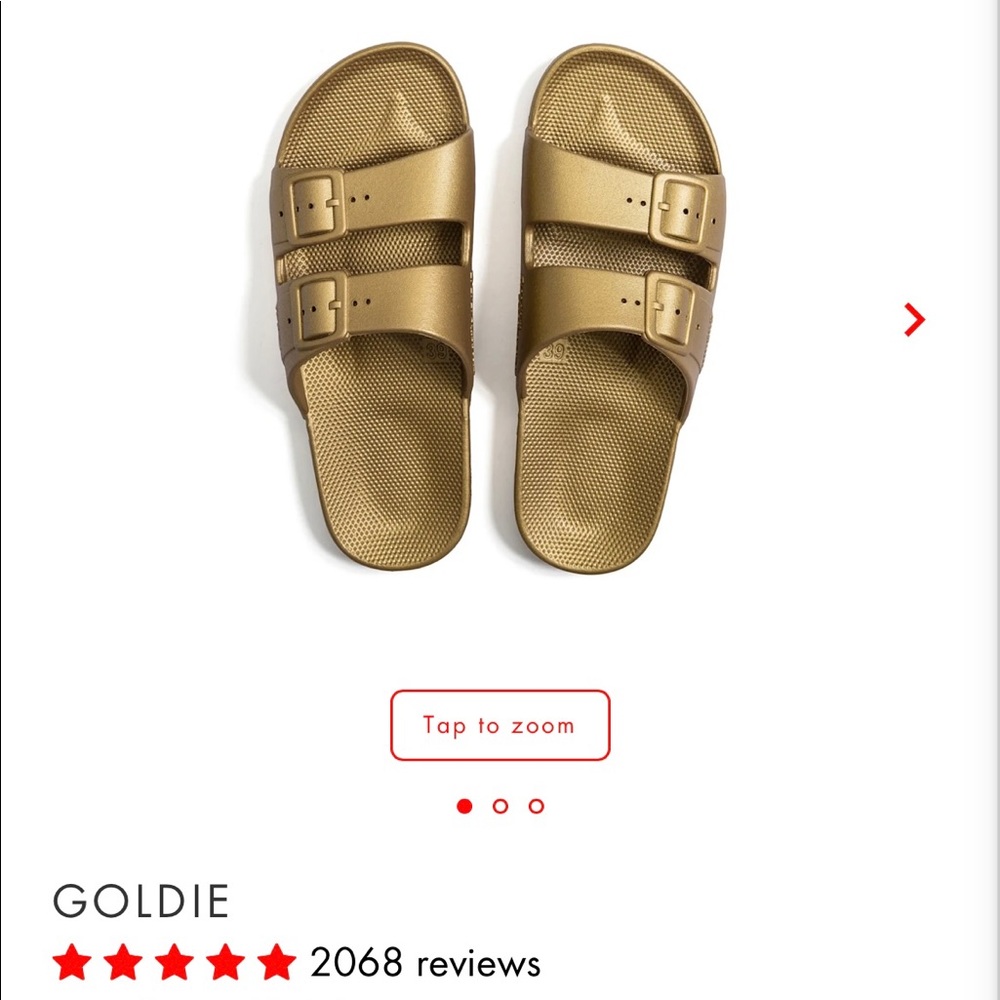 Freedom Moses Gold slides